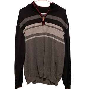 Roundtree & Yorke 1/4 Zip Sweater.  Size XL